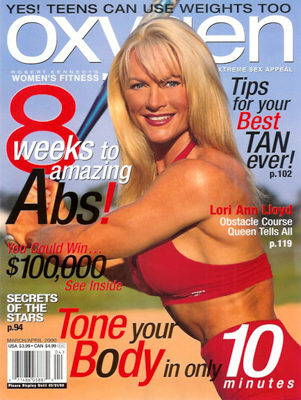 Rob Sims Photography Oxygen magazine Cover