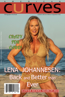 Rob Sims Photography American Curves cover with IFBB Pro star Lena Johannesen