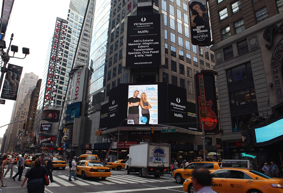Rob Sims Photography News Times Square Billboard